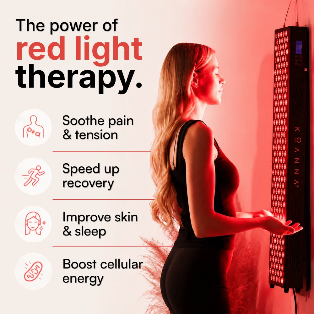 Koanna® Luma1000™ – Powerful, Mid-Size Red Light Therapy Panel