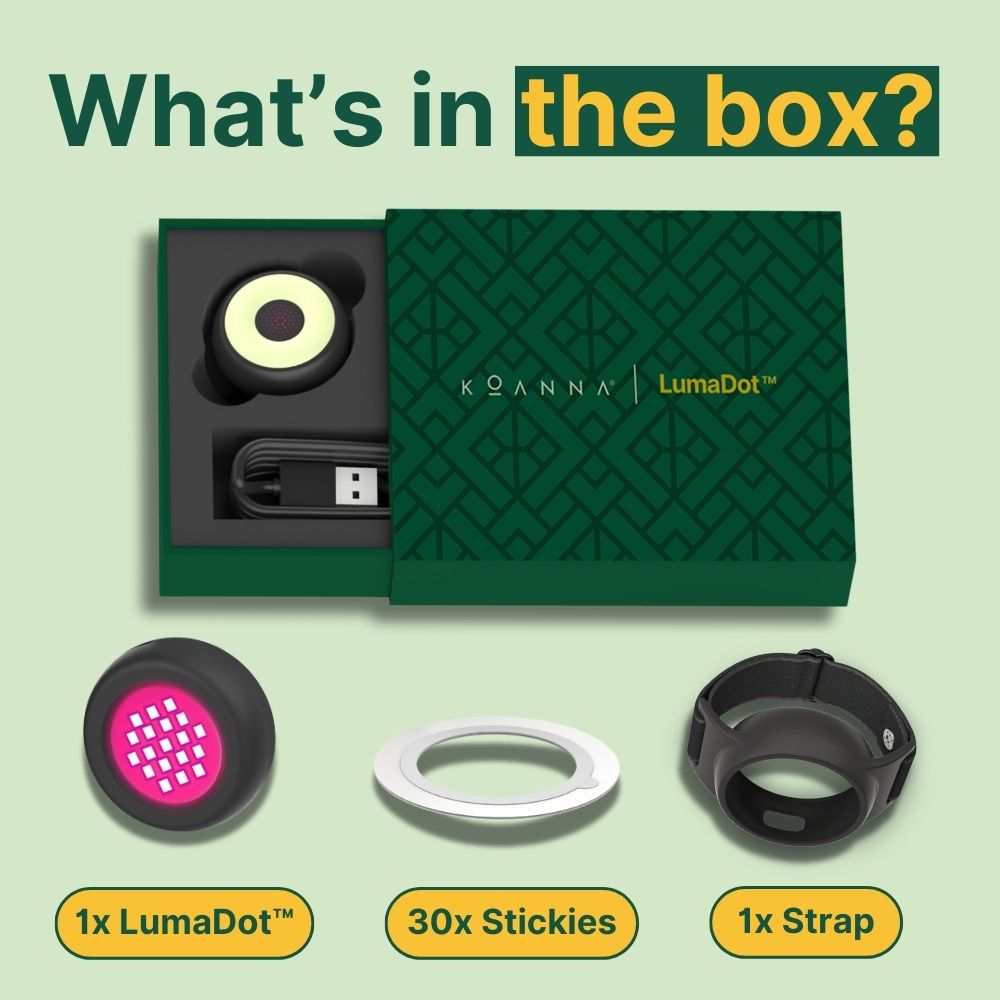 Koanna® LumaDot™ – Red Light Spot Device For Pain Relief