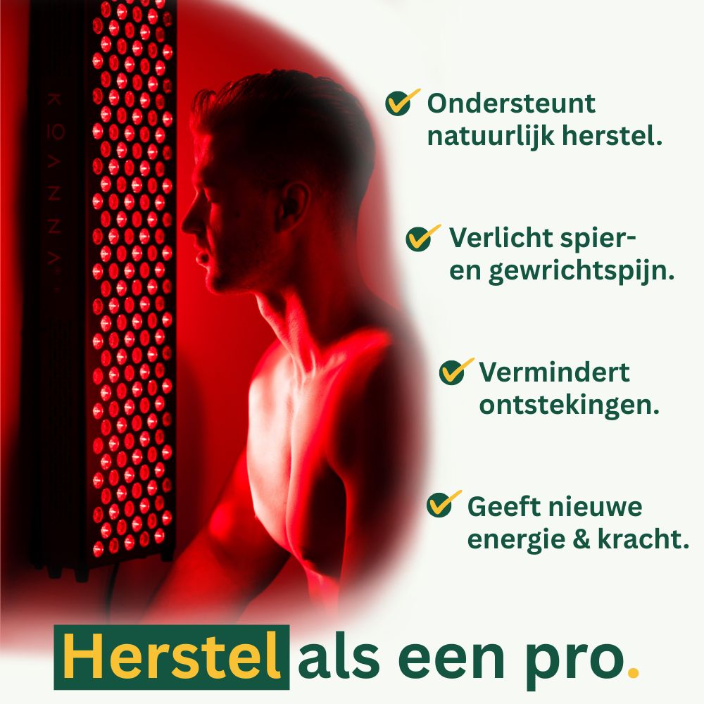 Koanna® Luma1000™ – Krachtig, middelgroot roodlichttherapie-paneel